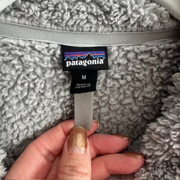 Patagonia Los Gatos Women's 1/4 Zip Pullover Medium Drifter Grey - Picture 8 of 9
